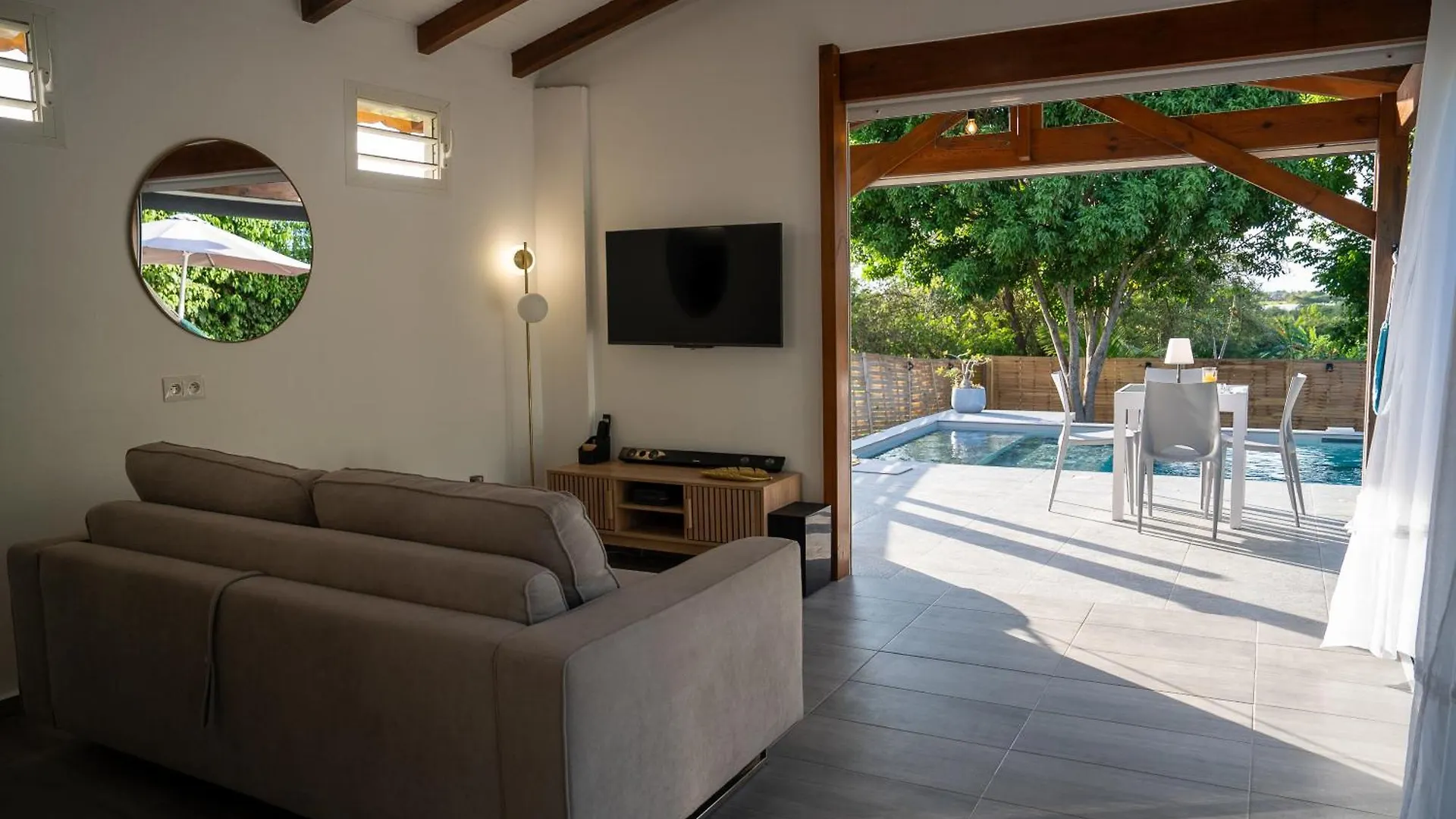 Mk Lodges - Villa Privee Et Discrete Piscine Coucher De Soleil Saint-Francois  Guadeloupe